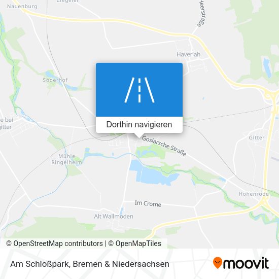 Am Schloßpark Karte