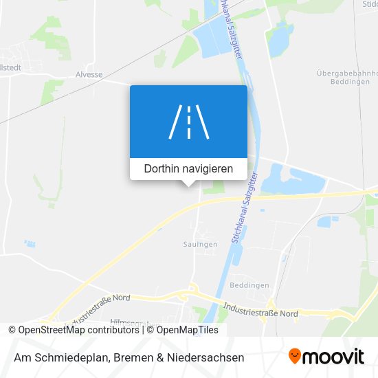 Am Schmiedeplan Karte