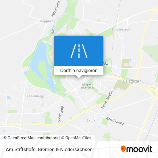 Am Stiftshofe Karte