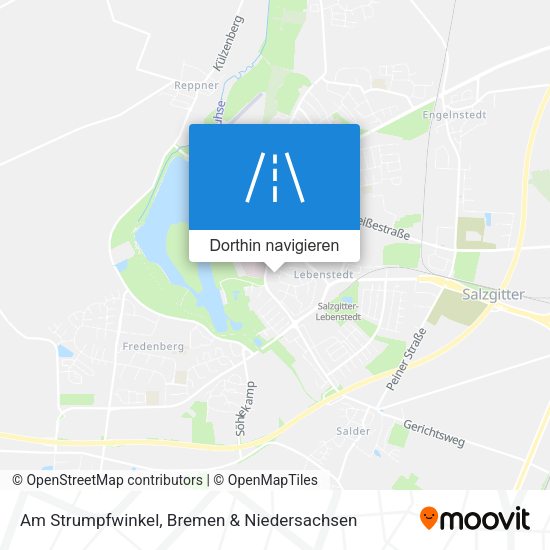Am Strumpfwinkel Karte