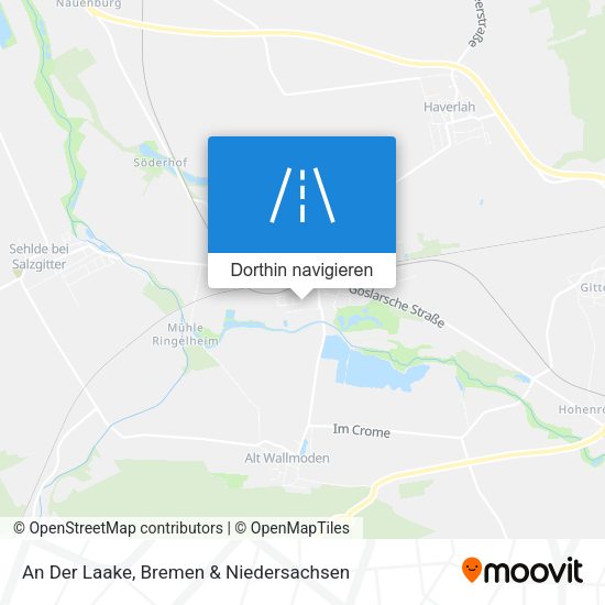An Der Laake Karte