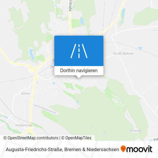 Augusta-Friedrichs-Straße Karte