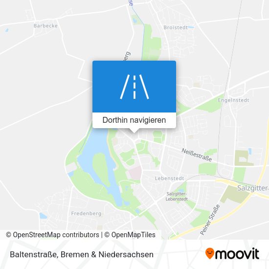 Baltenstraße Karte