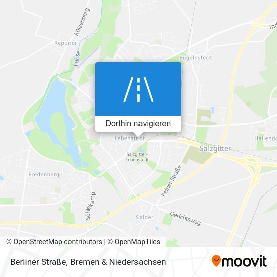 Berliner Straße Karte