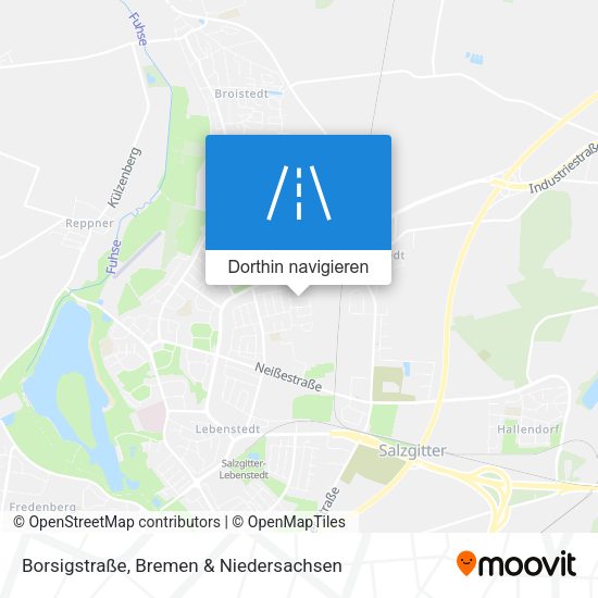 Borsigstraße Karte
