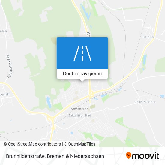 Brunhildenstraße Karte