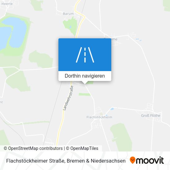 Flachstöckheimer Straße Karte
