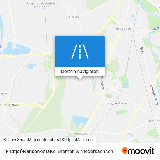 Fridtjof-Nansen-Straße Karte