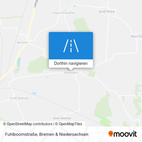 Fuhlboomstraße Karte