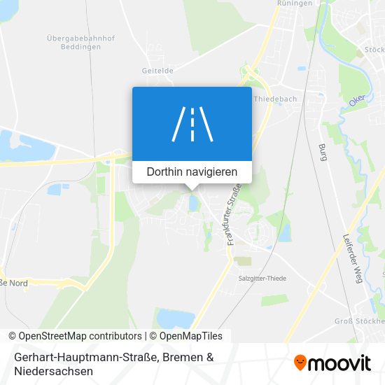 Gerhart-Hauptmann-Straße Karte