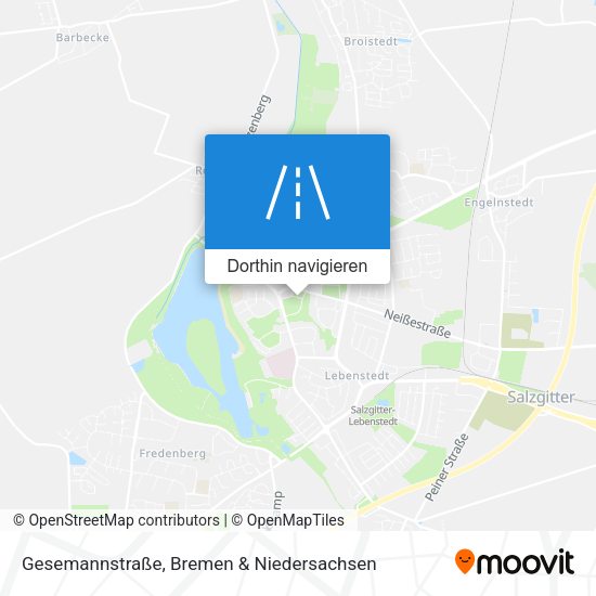 Gesemannstraße Karte