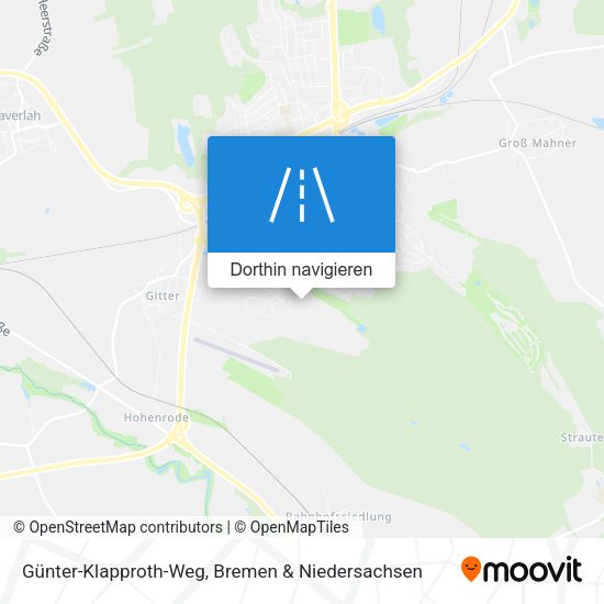 Günter-Klapproth-Weg Karte