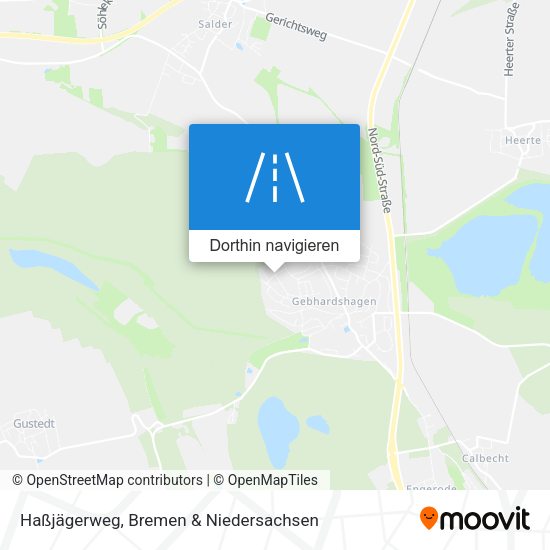 Haßjägerweg Karte