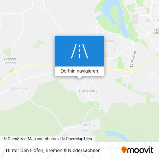 Hinter Den Höfen Karte