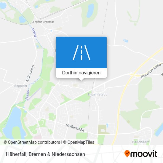 Häherfall Karte