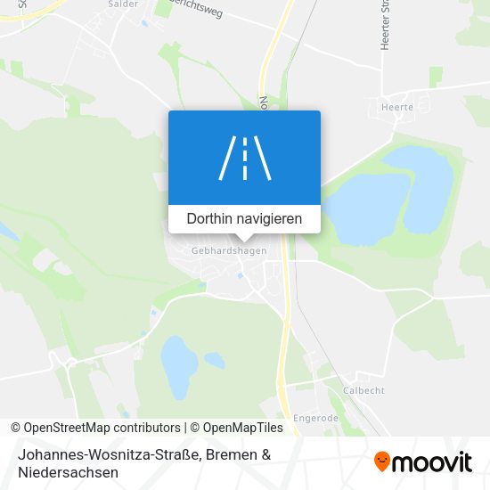 Johannes-Wosnitza-Straße Karte