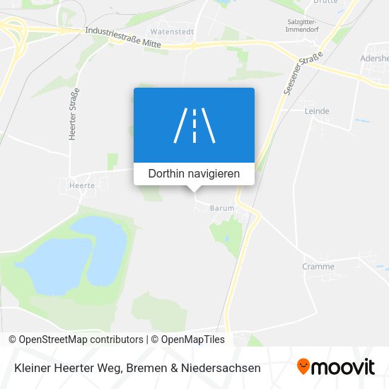 Kleiner Heerter Weg Karte