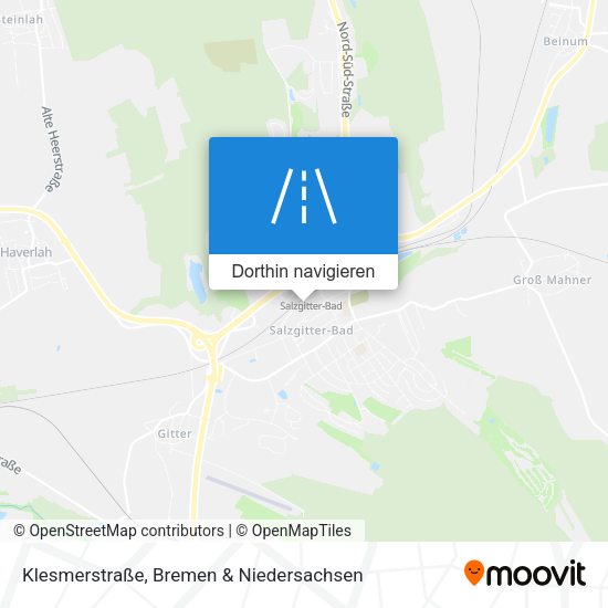Klesmerstraße Karte