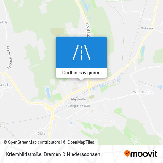 Kriemhildstraße Karte