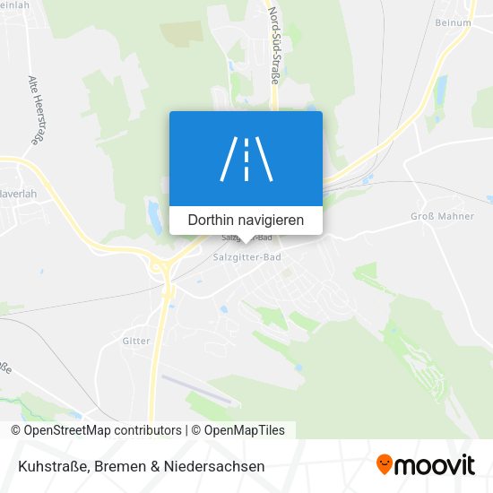 Kuhstraße Karte