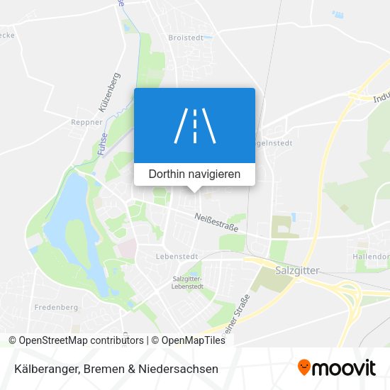 Kälberanger Karte