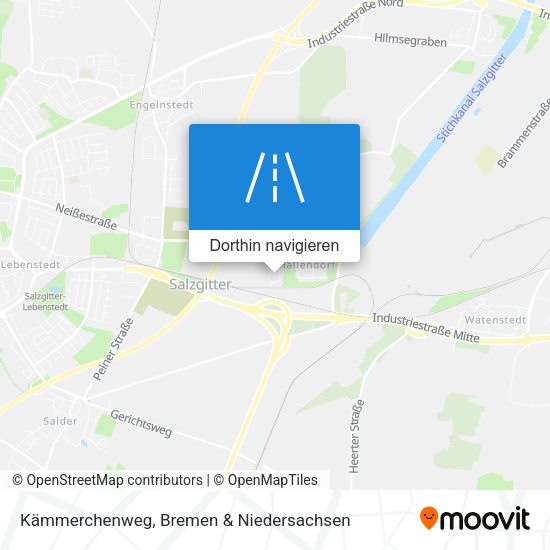 Kämmerchenweg Karte