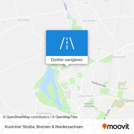 Küstriner Straße Karte