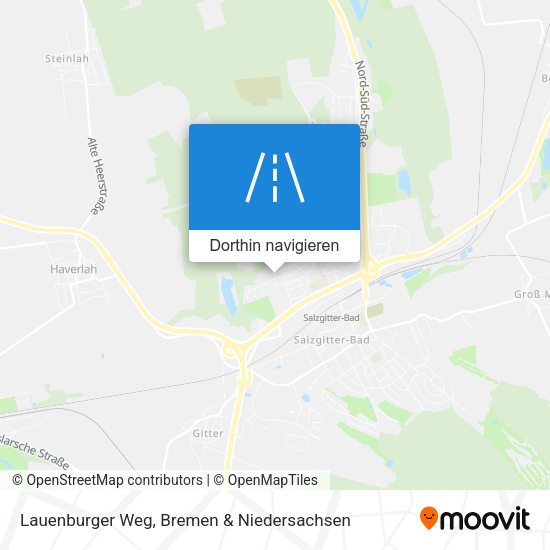 Lauenburger Weg Karte