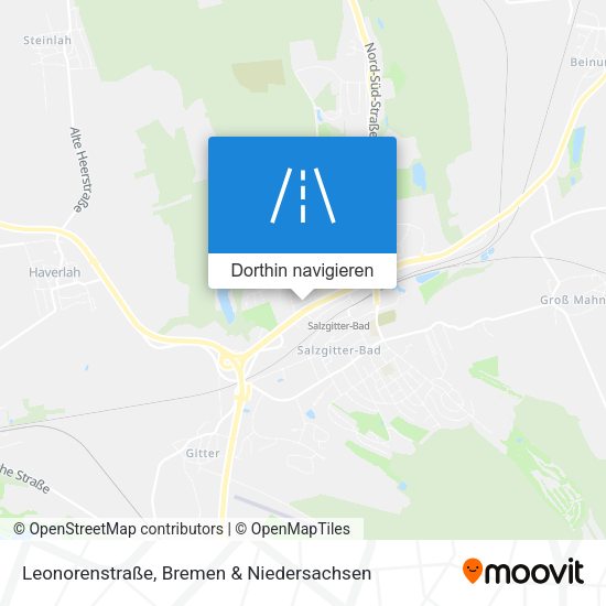 Leonorenstraße Karte