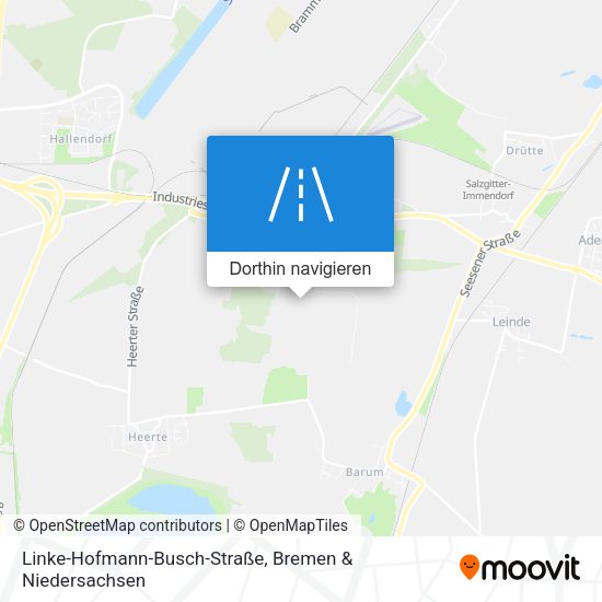 Linke-Hofmann-Busch-Straße Karte