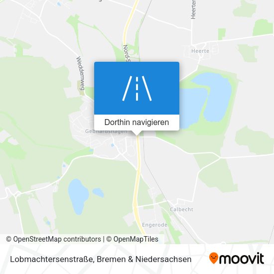 Lobmachtersenstraße Karte