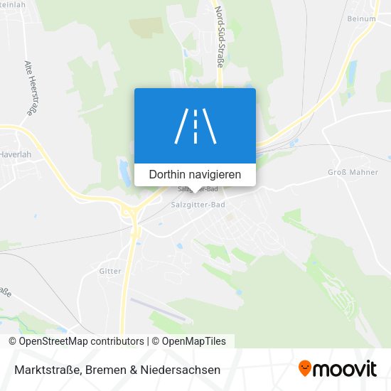 Marktstraße Karte