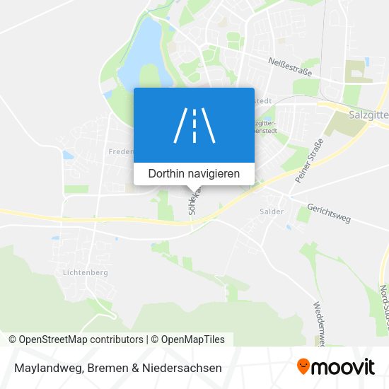 Maylandweg Karte