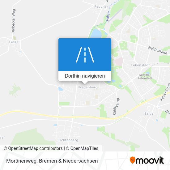 Moränenweg Karte