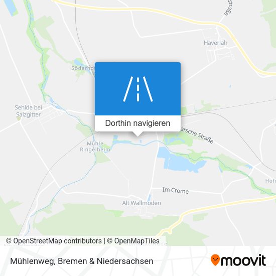 Mühlenweg Karte