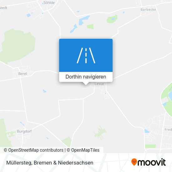 Müllersteg Karte