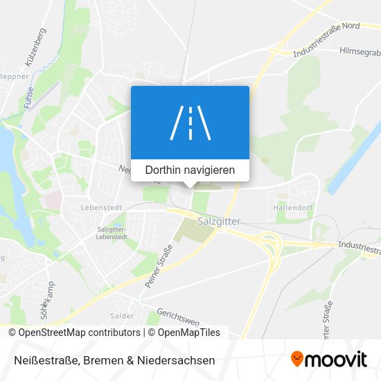 Neißestraße Karte