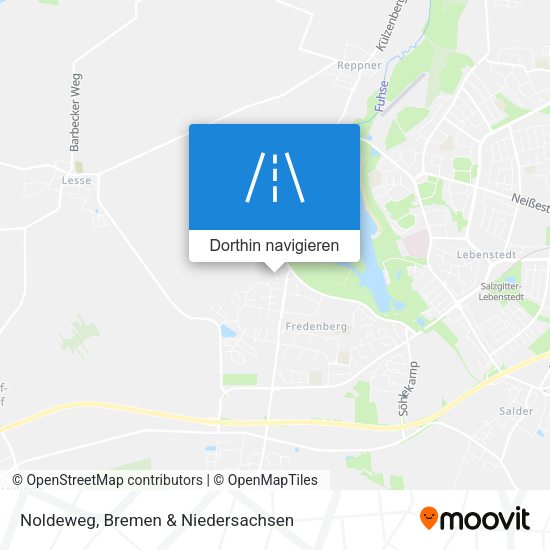 Noldeweg Karte