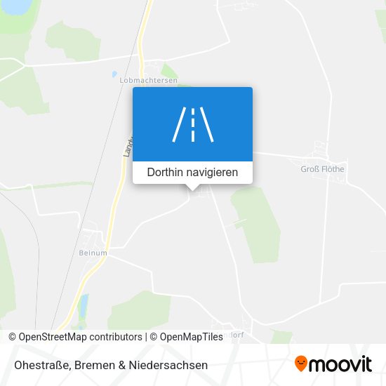 Ohestraße Karte