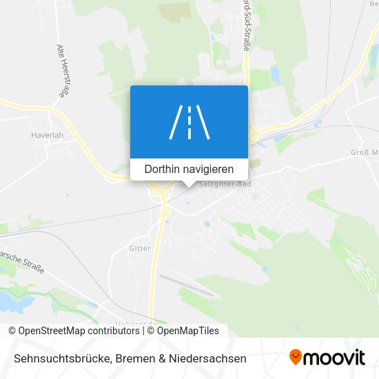 Sehnsuchtsbrücke Karte