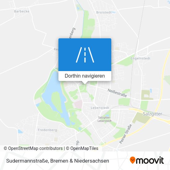 Sudermannstraße Karte