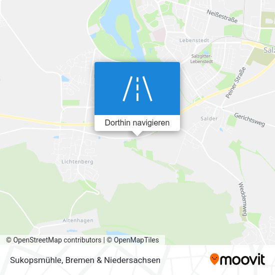 Sukopsmühle Karte