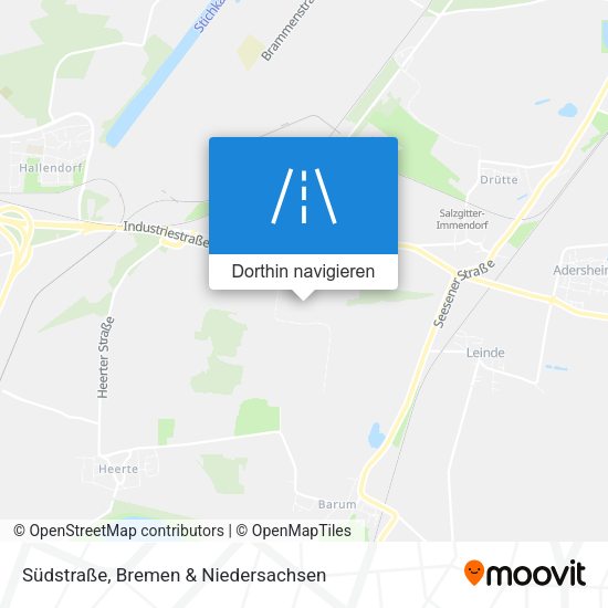 Südstraße Karte