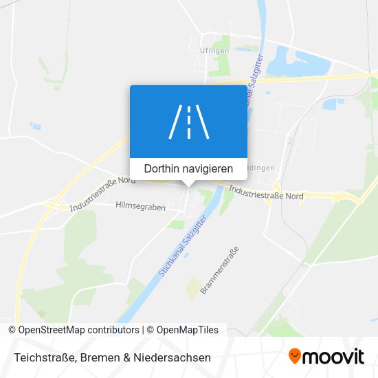 Teichstraße Karte