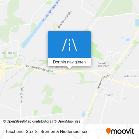Teschener Straße Karte