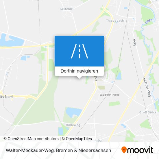 Walter-Meckauer-Weg Karte
