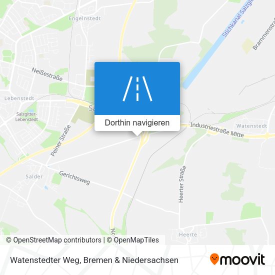 Watenstedter Weg Karte