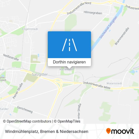 Windmühlenplatz Karte