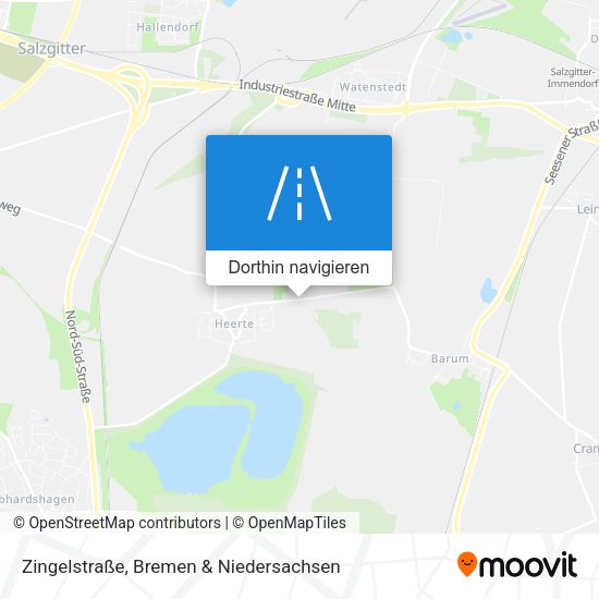 Zingelstraße Karte