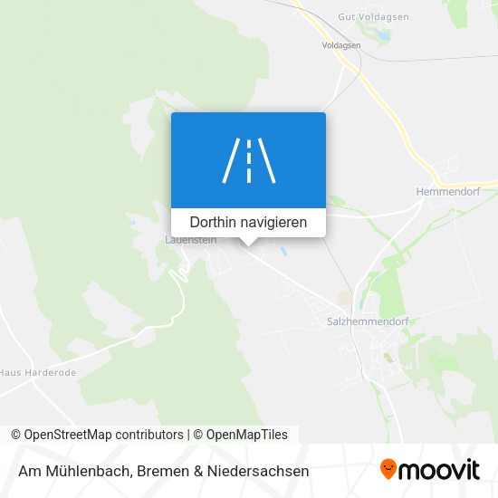 Am Mühlenbach Karte